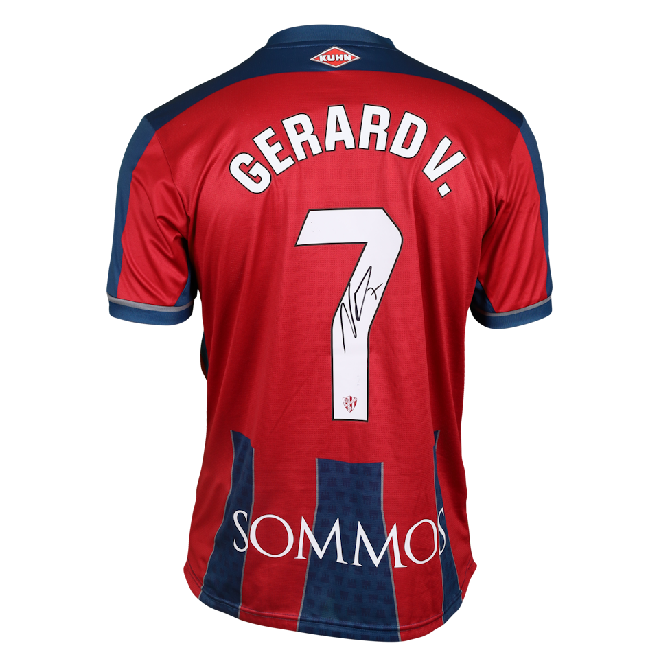 Gerard Valentín Sancho SD Huesca shirt