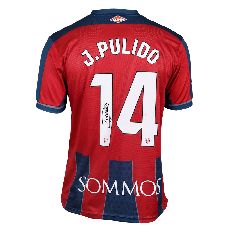 Jorge Pulido Mayoral SD Huesca shirt