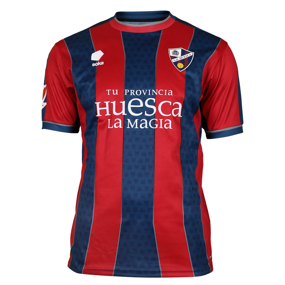 Serge Patrick Njoh Soko SD Huesca shirt