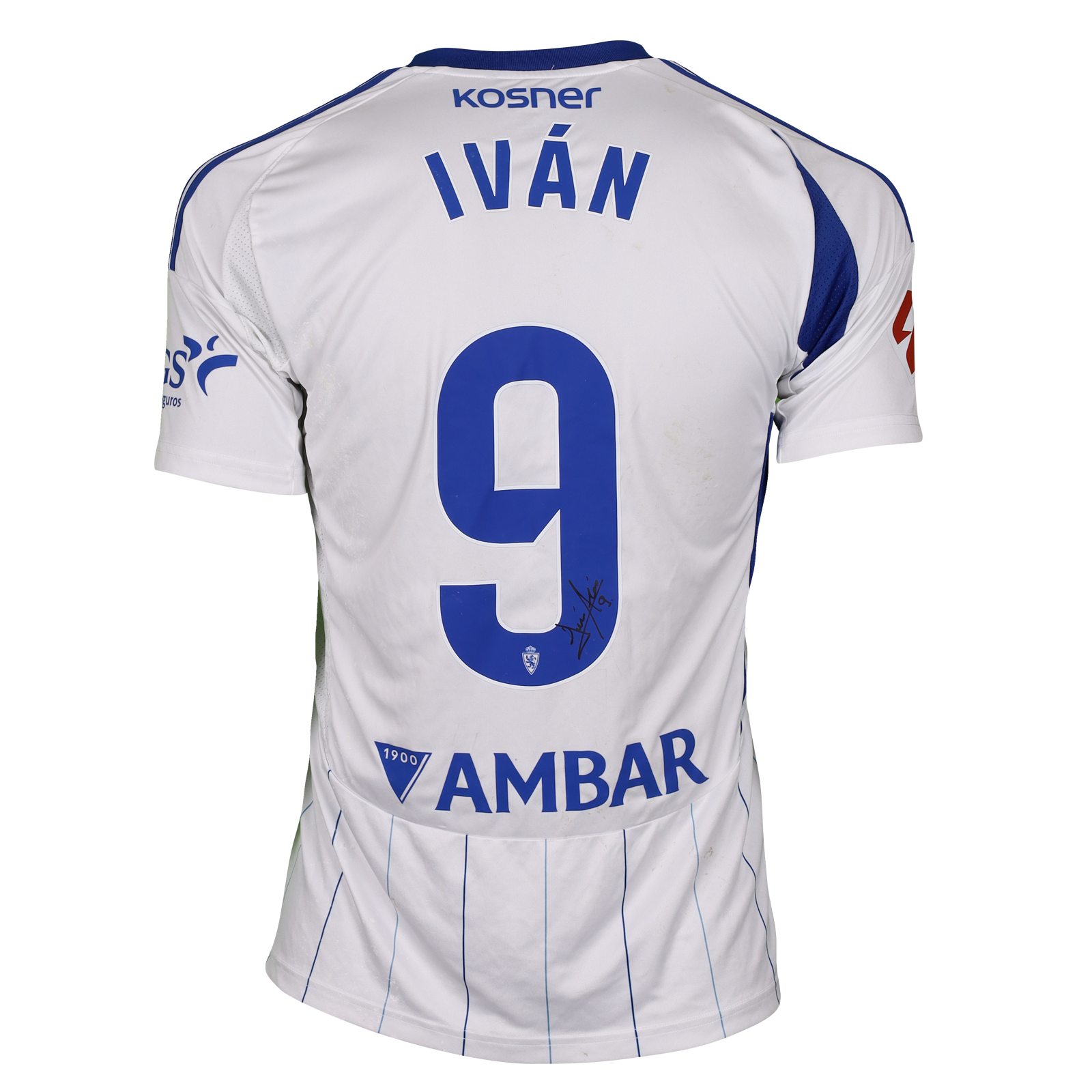 Real Zaragoza, S.A.D./レアルサラゴサ99/01 2ndユニ SD Huesca - Real Zaragoza | MatchWornShirt