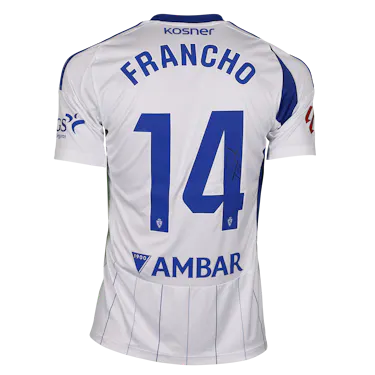 Official Real Zaragoza Soccer Game-Worn Jerseys Auctions