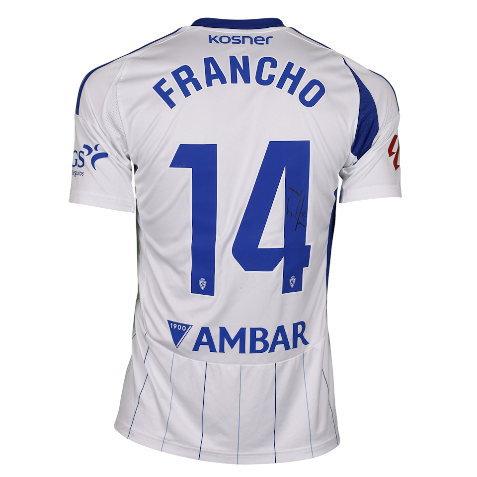 Camiseta Francho Serrano Gracia Real Zaragoza