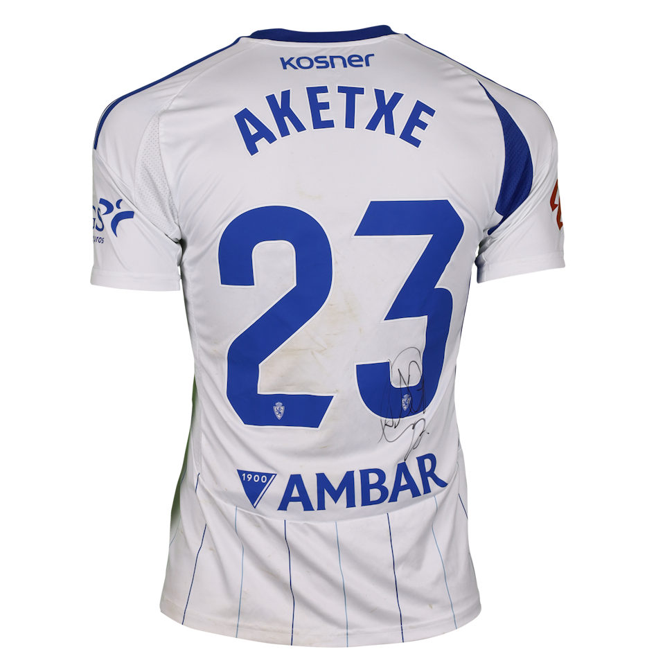 Ager Aketxe Barrutia Real Zaragoza shirt