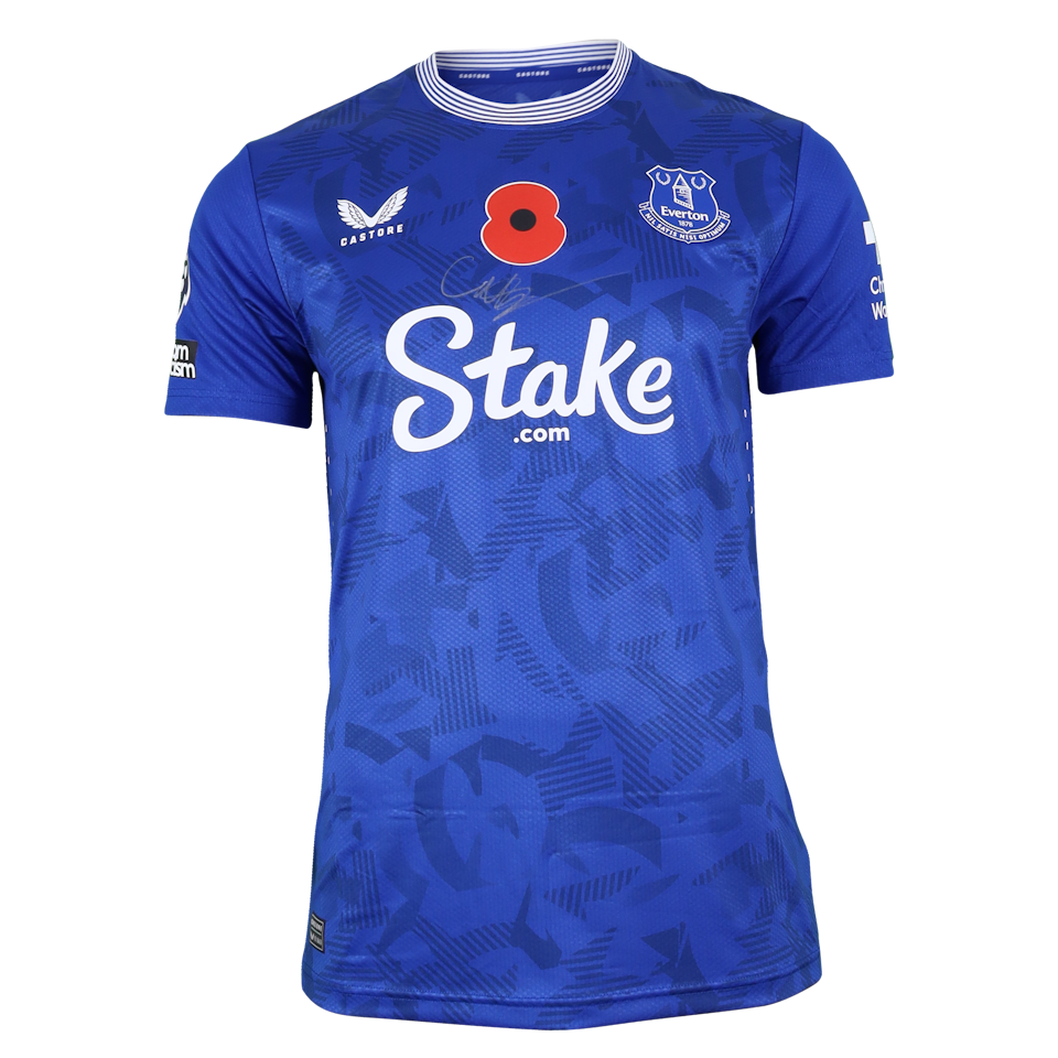 Callum Bates Everton shirt