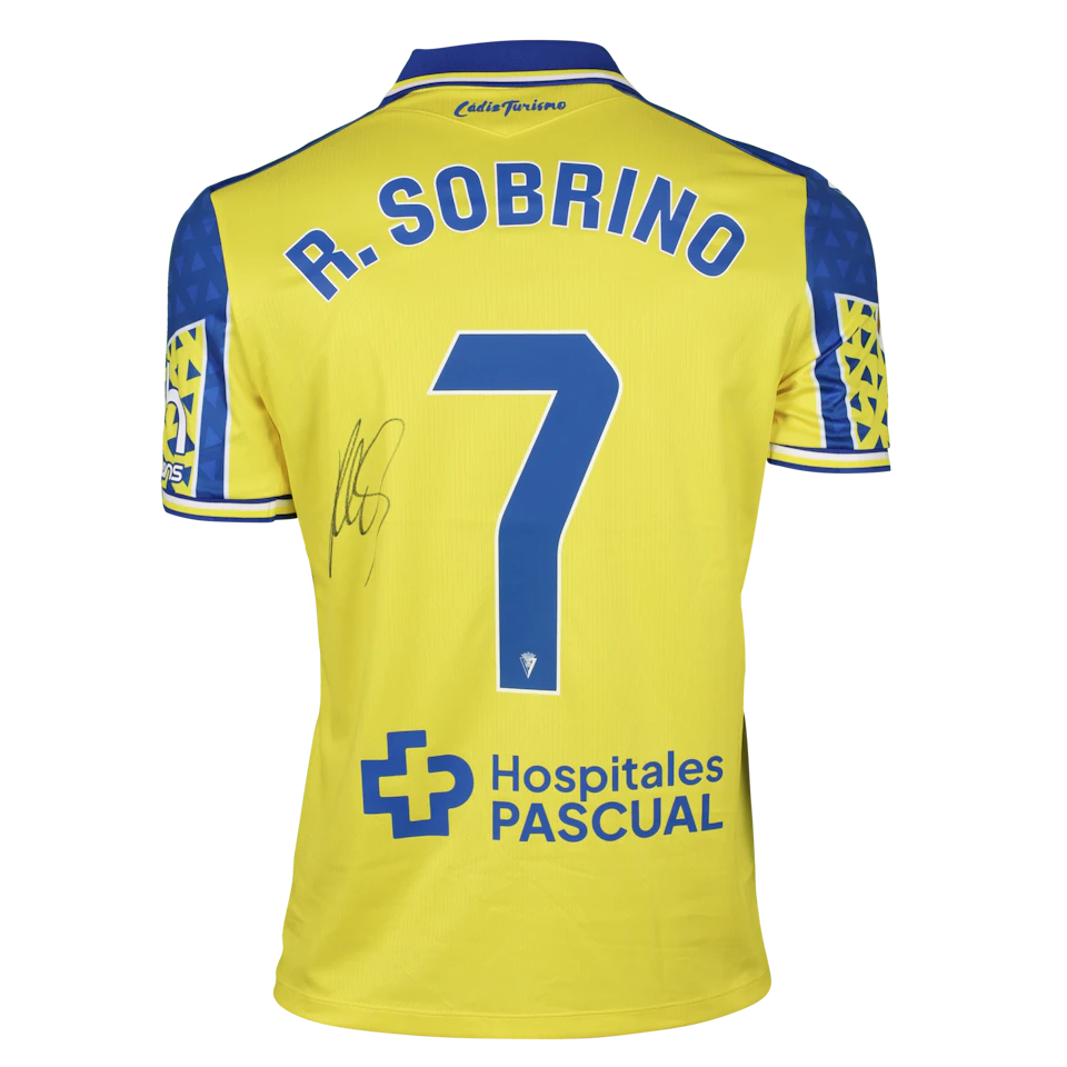 Camiseta Rubén Sobrino Pozuelo Cádiz CF