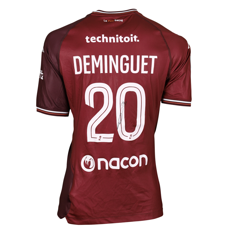 Jessy Deminguet FC Metz camisa.