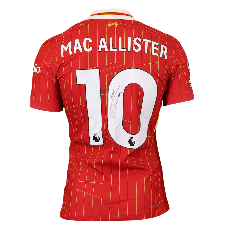 Alexis Mac Allister Liverpool shirt