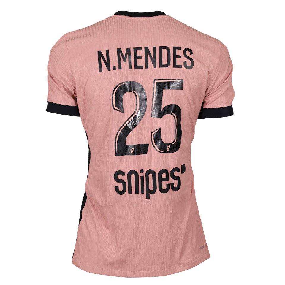 Nuno Mendes Paris Saint-Germain camisa.