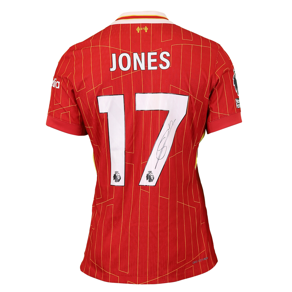 Curtis Jones Liverpool jersey