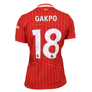 Cody Gakpo Liverpool camisa.
