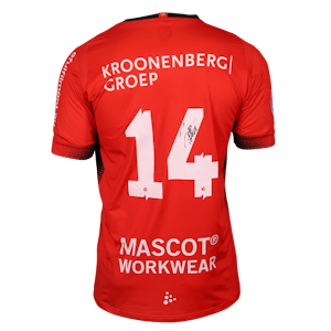 Vasilios Zagaritis Almere City shirt