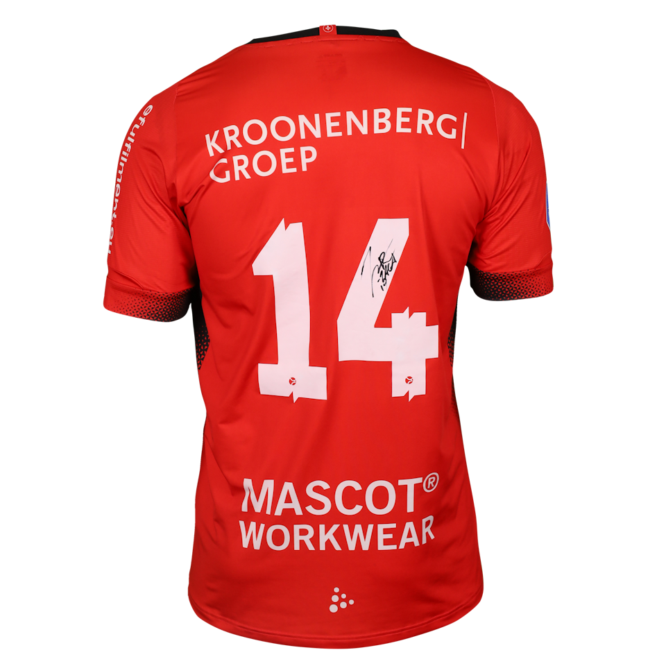 Vasilios Zagaritis Almere City shirt