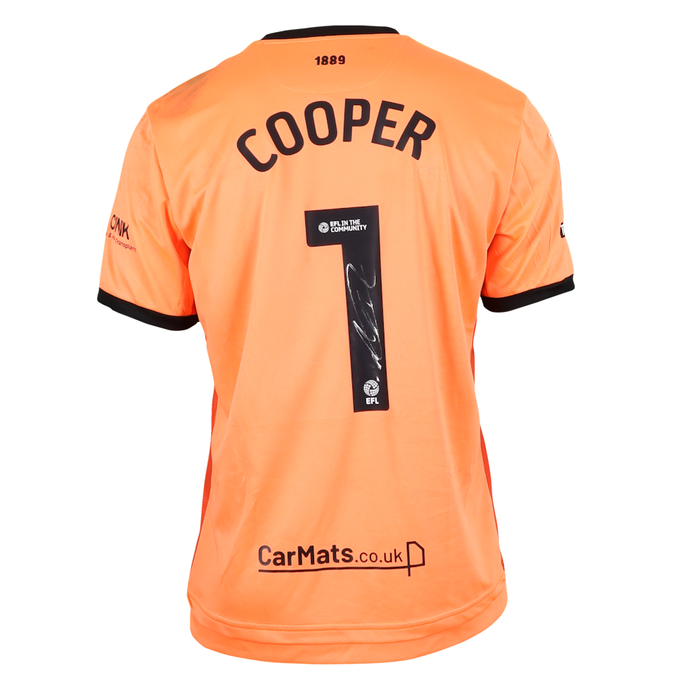 Michael Cooper Sheffield United shirt