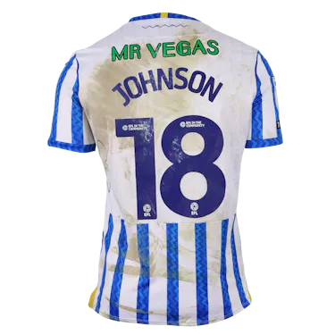 来自Sheffield Wednesday的Marvin Johnson球衣