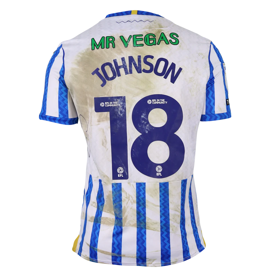 来自Sheffield Wednesday的Marvin Johnson球衣