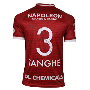 SV Zulte Waregem 팀의 Anton Tanghe 셔츠