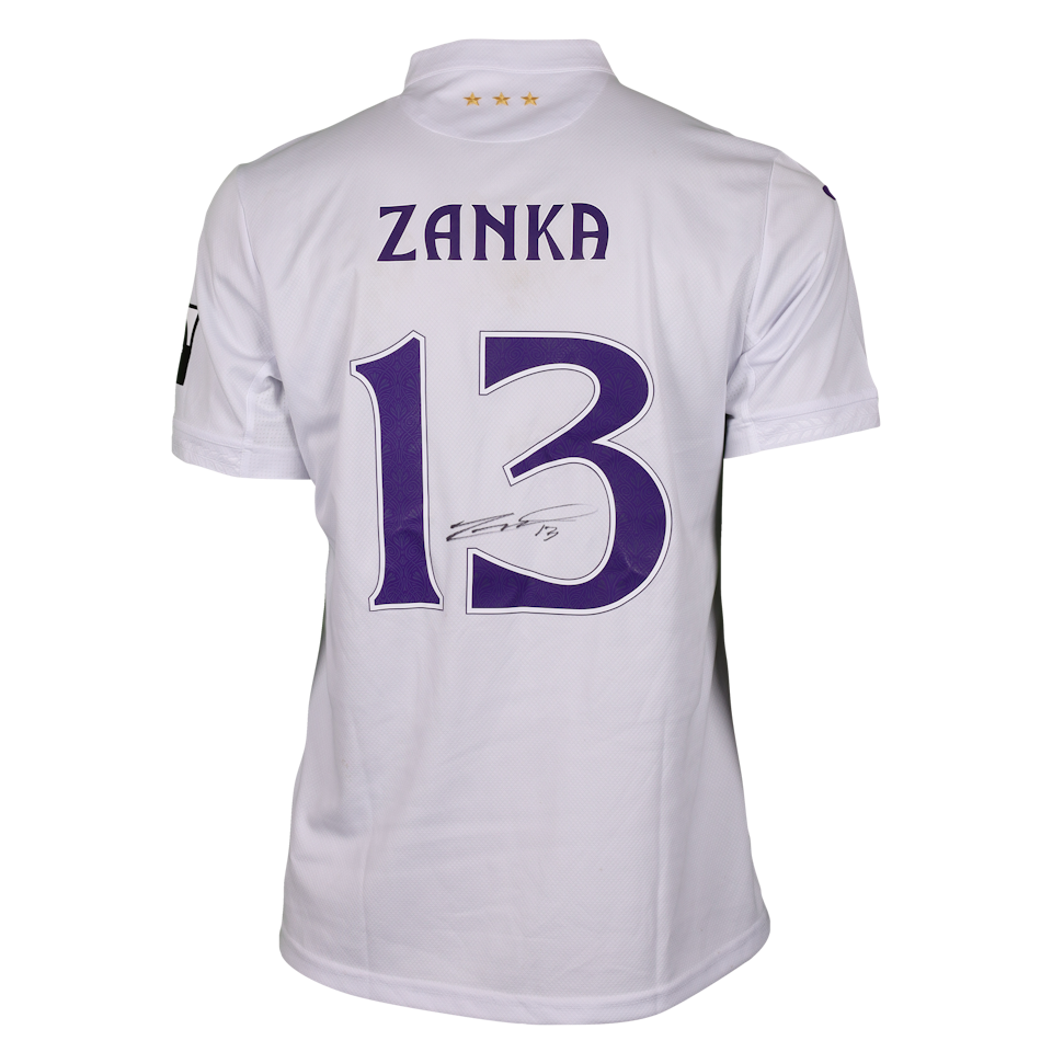 Mathias Zanka Jørgensen RSC Anderlecht shirt