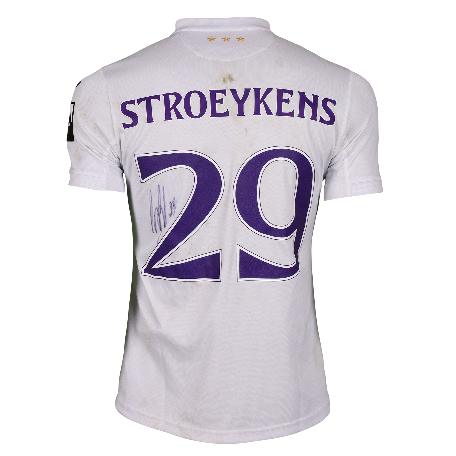 Mario Stroeykens RSC Anderlecht shirt