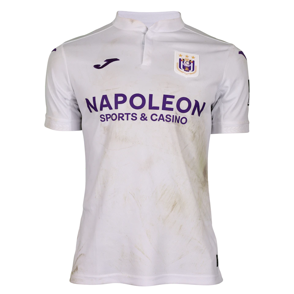 来自RSC Anderlecht的Killian Sardella 球衣