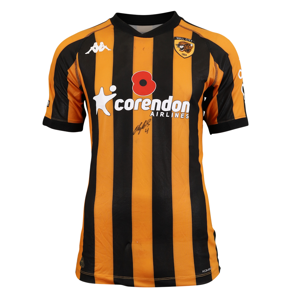 Charlie Hughes Hull City shirt