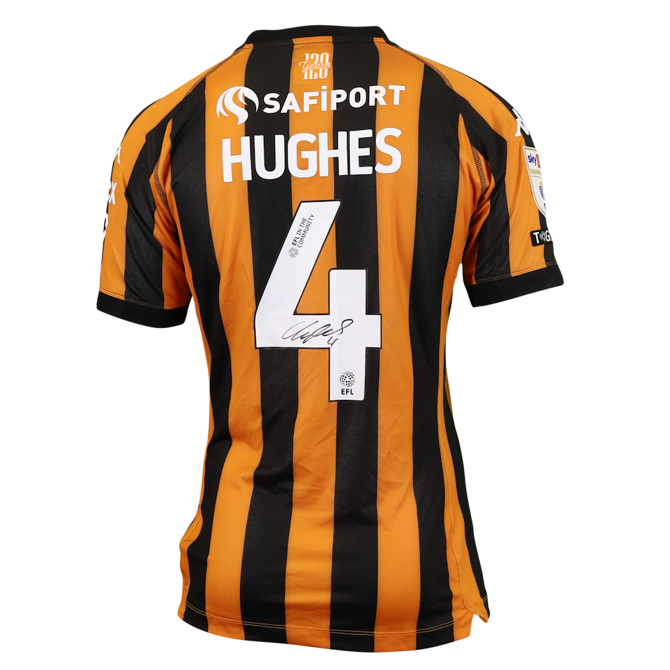 Charlie Hughes Hull City shirt