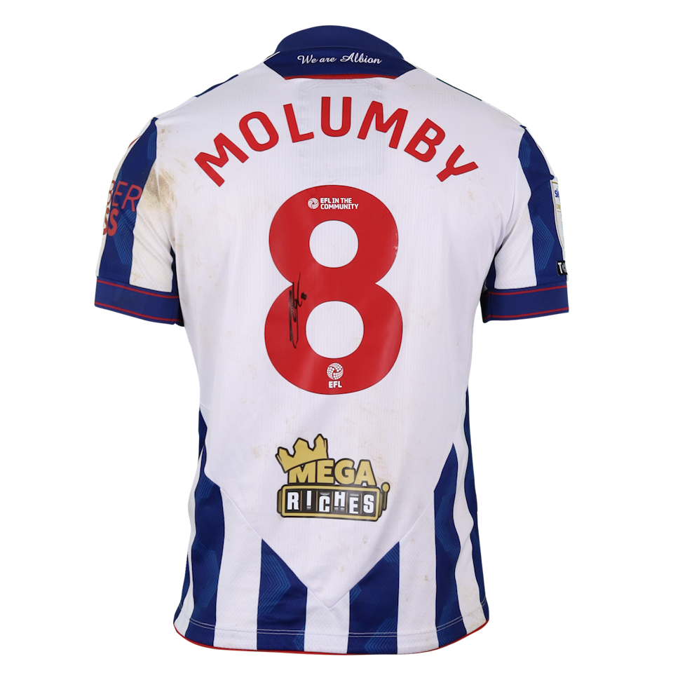 Jayson Molumby West Bromwich Albion jersey