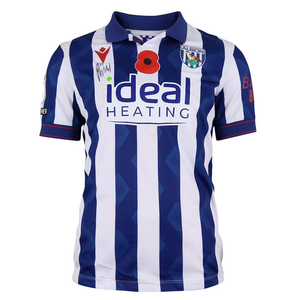 Josh Maja West Bromwich Albion shirt