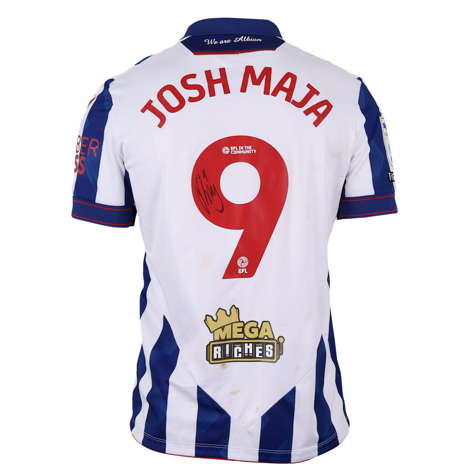 Josh Maja West Bromwich Albion shirt