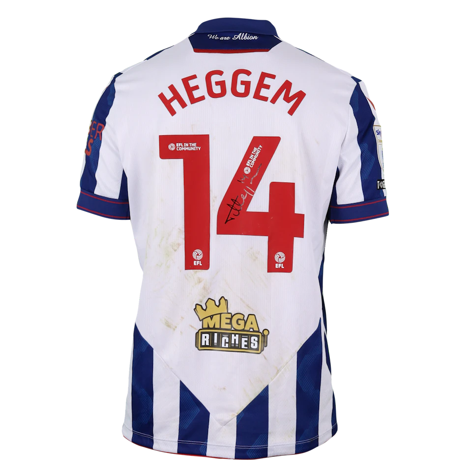 Torbjörn Heggem West Bromwich Albion jersey
