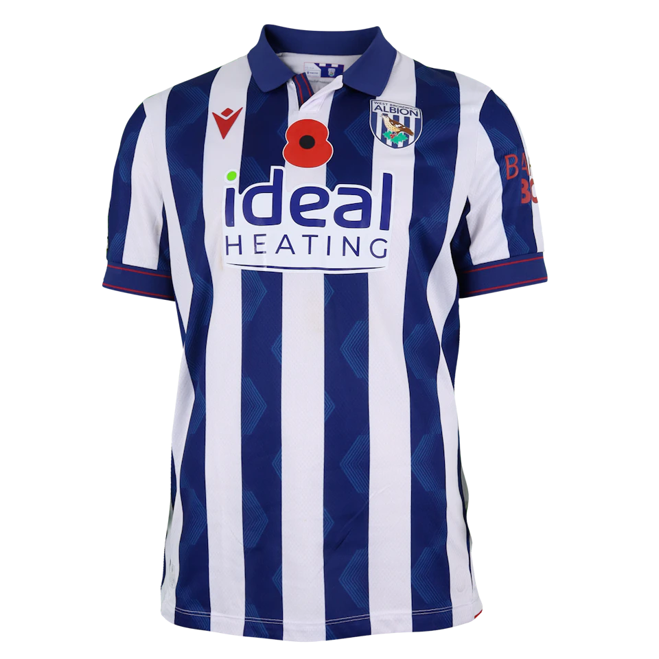 Torbjörn Heggem West Bromwich Albion jersey