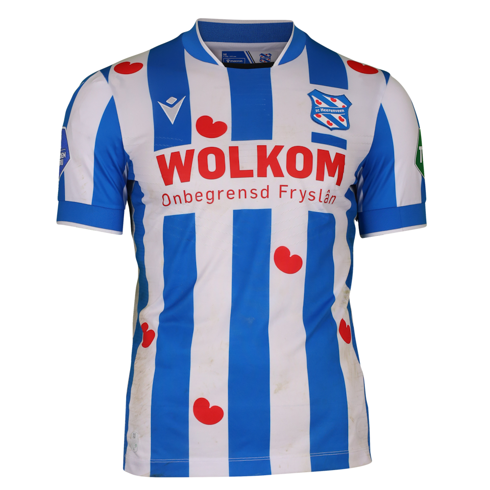 SC Heerenveen 팀의 Oliver Johansen Braude 셔츠