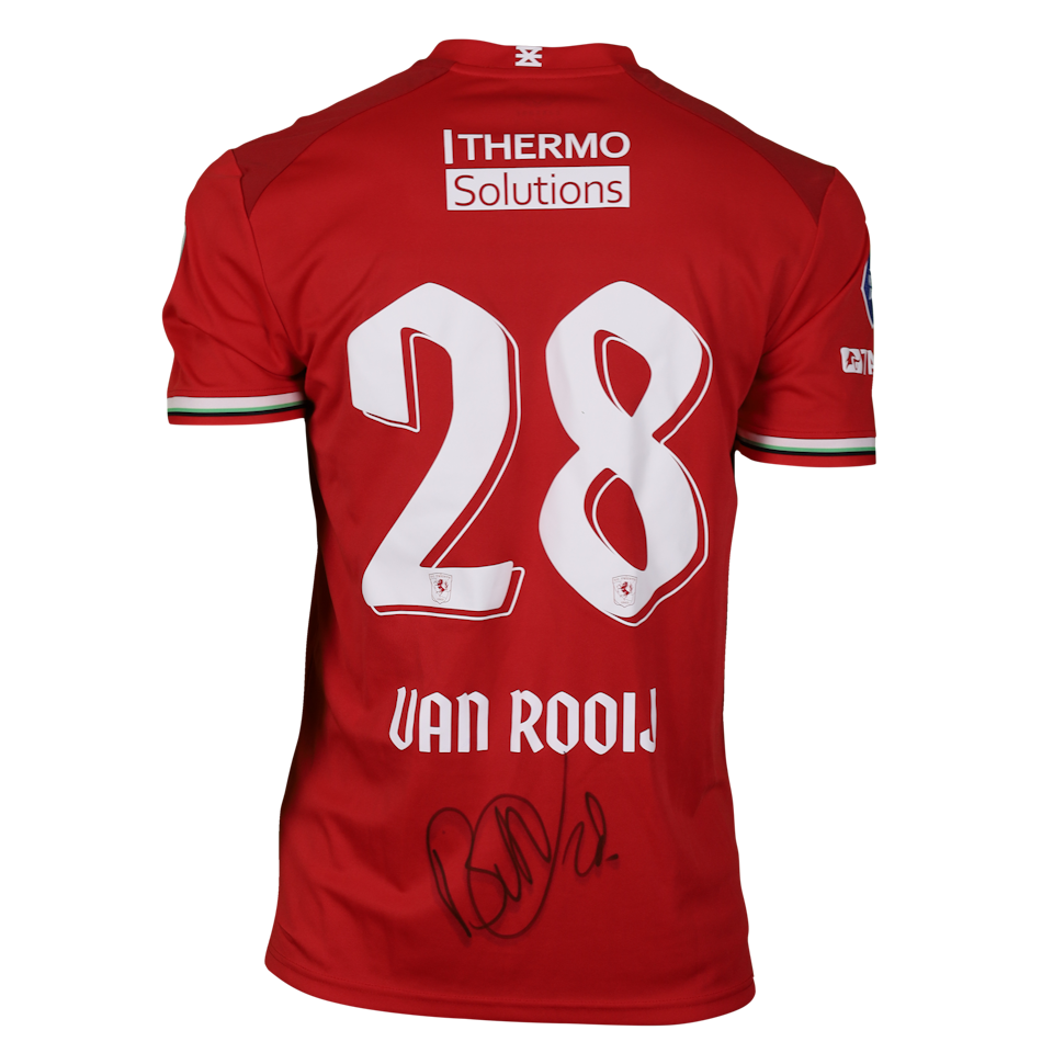 Bart van Rooij FC Twente のシャツ