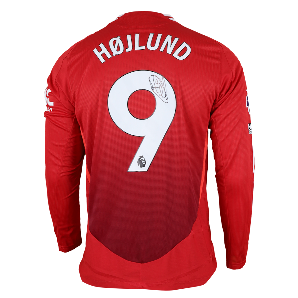 Rasmus Højlund Manchester United camisa.
