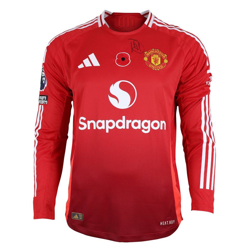 Rasmus Højlund Manchester United camisa.