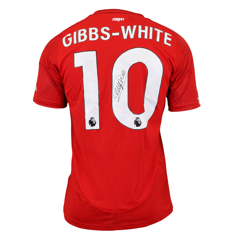 Morgan Gibbs-White Nottingham Forest jersey