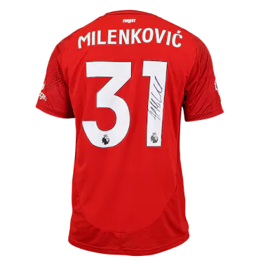 Nikola Milenković Nottingham Forest jersey