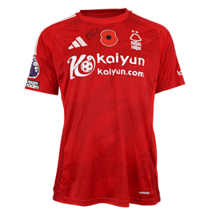 Nikola Milenković Nottingham Forest jersey