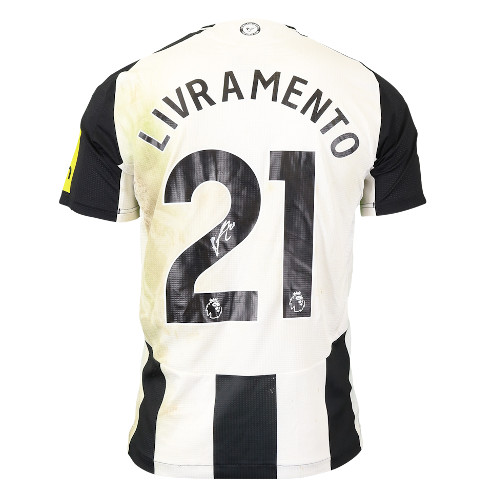 Valentino Livramento Newcastle United jersey