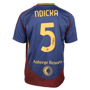 AS Roma 팀의 Obite Evan N'Dicka 셔츠