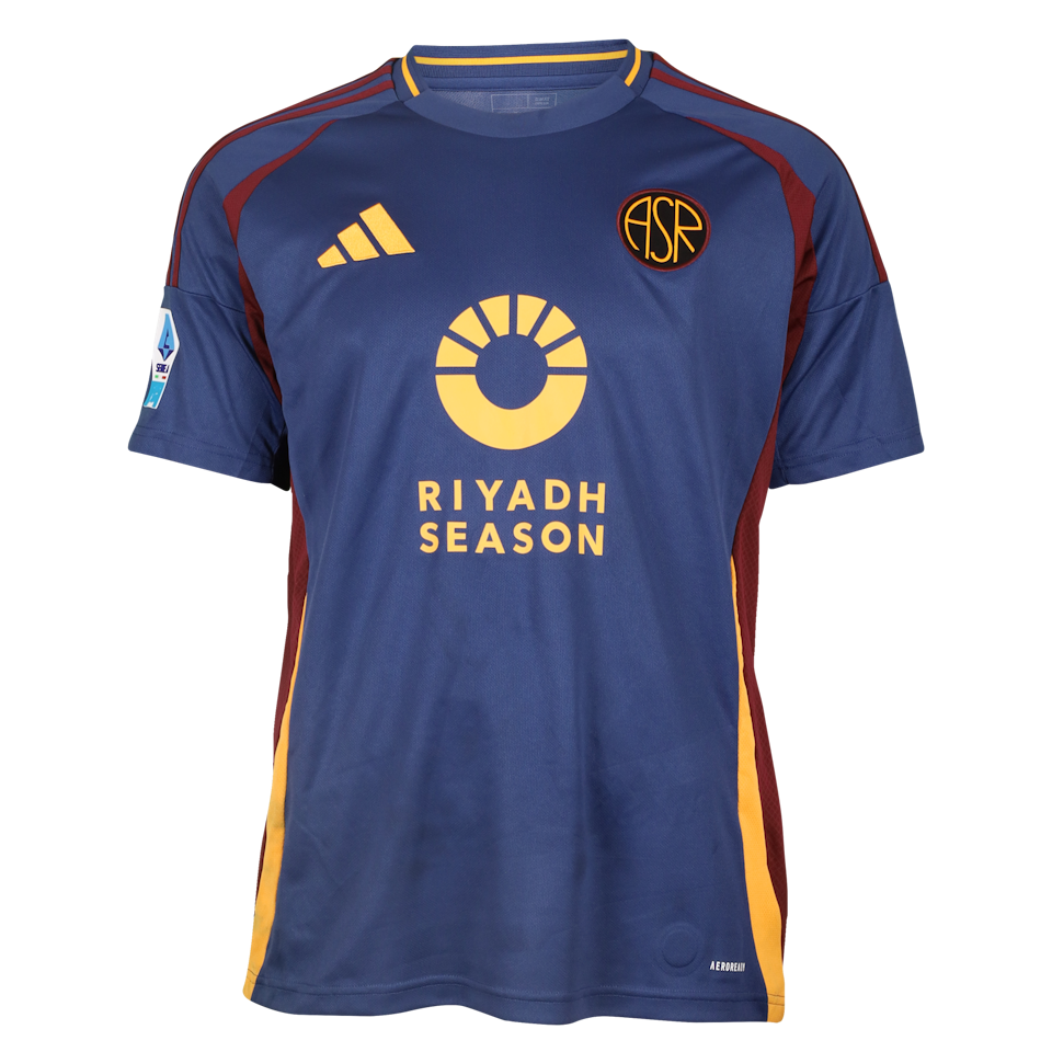 AS Roma 팀의 Obite Evan N'Dicka 셔츠