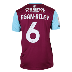 Conrad Jonathan Egan Riley Burnley shirt