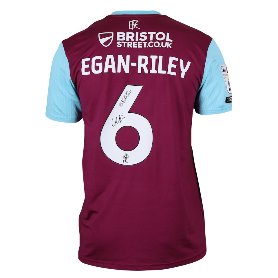 Conrad Jonathan Egan Riley Burnley shirt