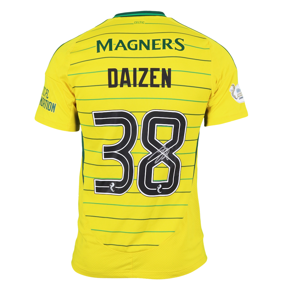 Daizen Maeda 前田大然| Kilmarnock - Celtic | MatchWornShirt