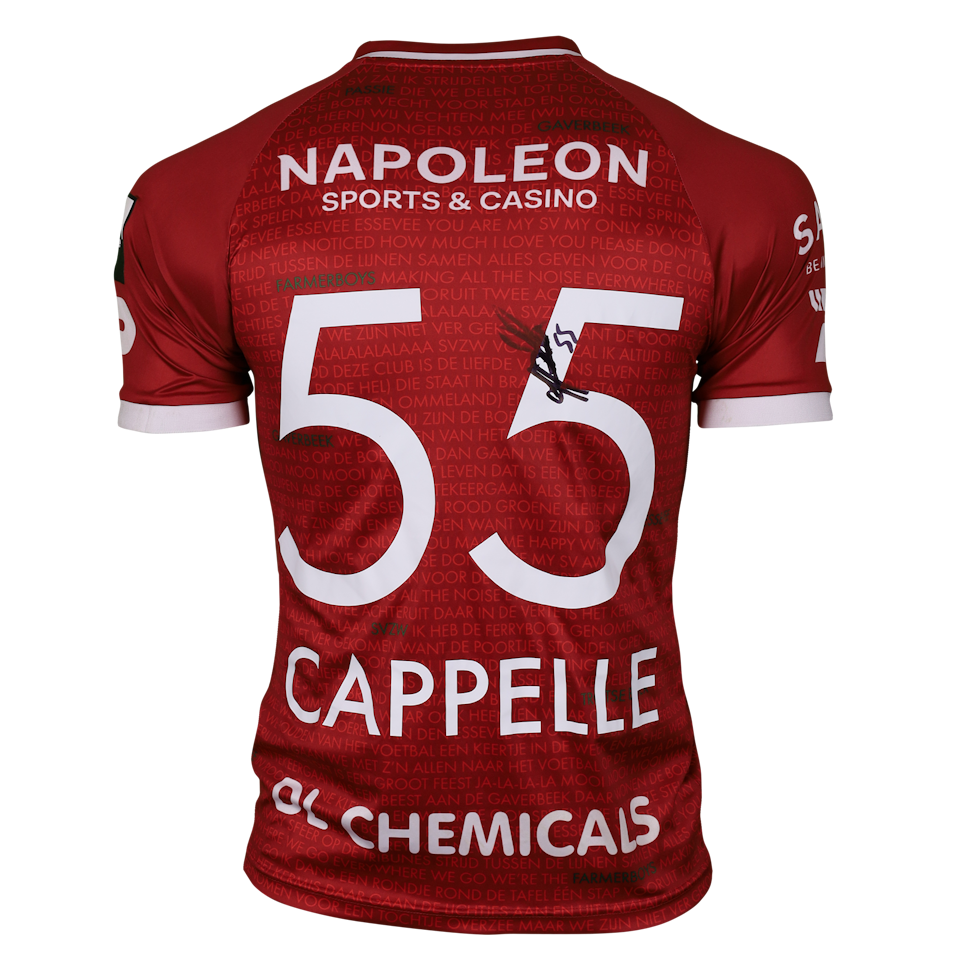 Yannick Cappelle SV Zulte Waregem jersey