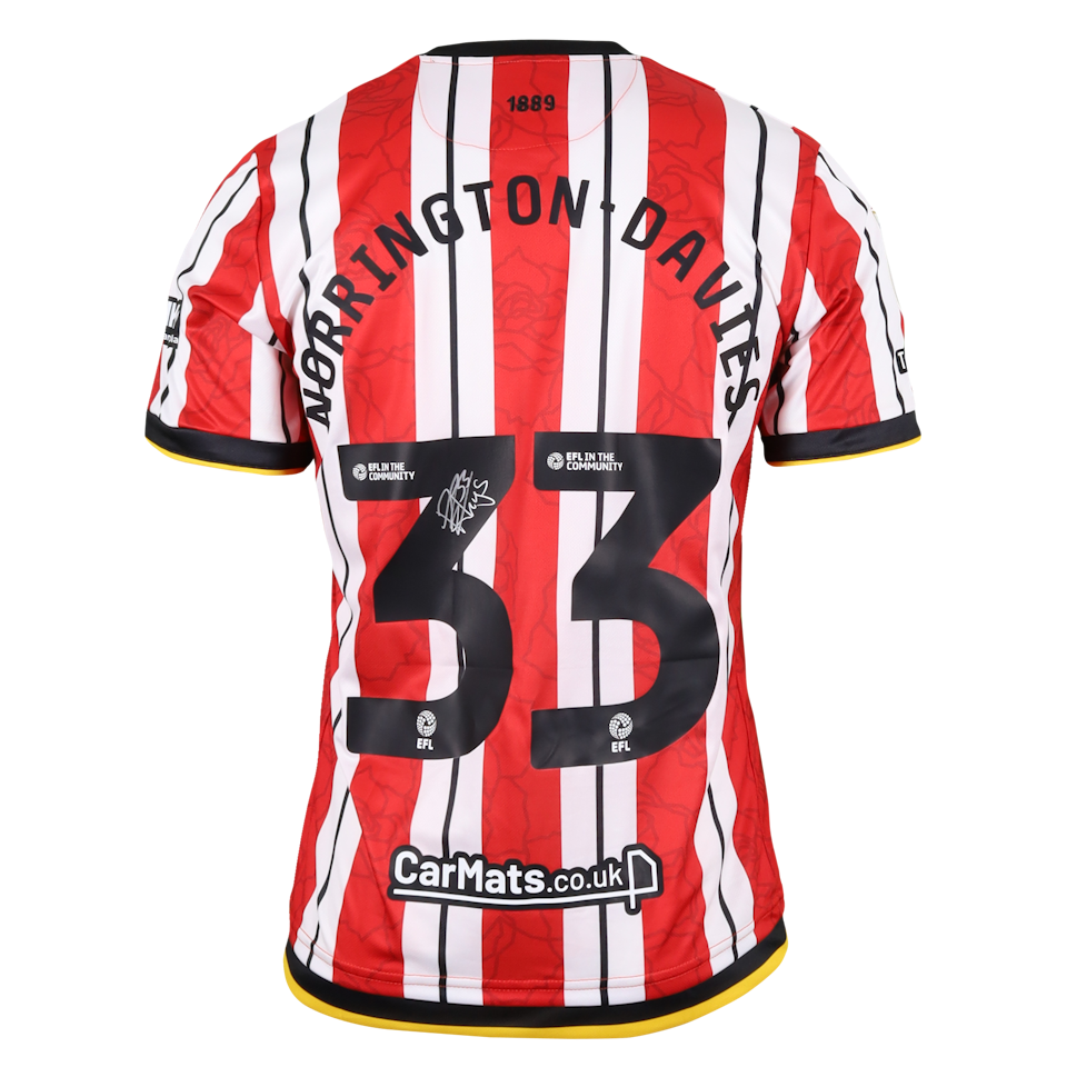Rhys Norrington-Davies Sheffield United jersey