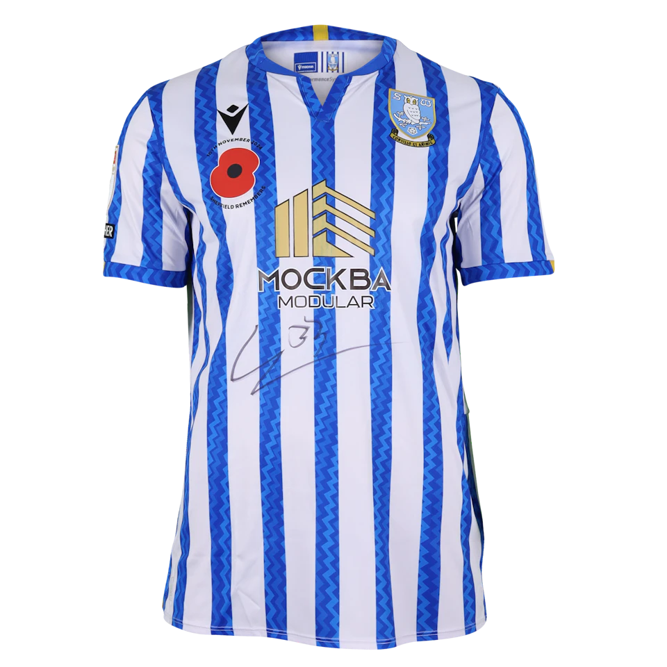 来自Sheffield Wednesday的Gabriel Otegbayo球衣