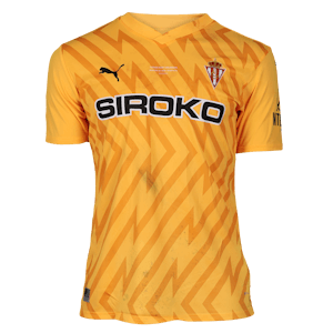 Rubén Yáñez Sporting Gijón shirt