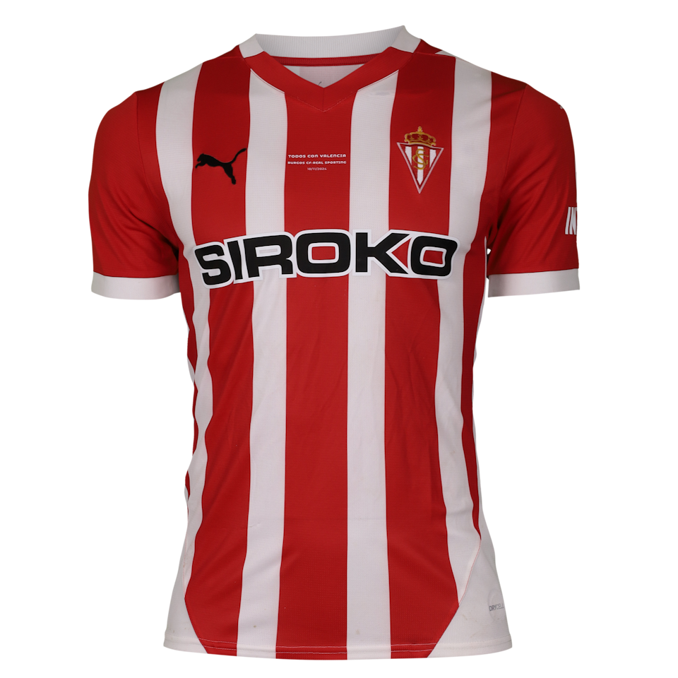 Maillot de Gaspar Campos Ansó Fernández (Sporting Gijón)