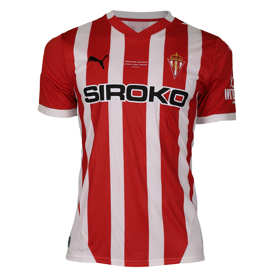 Diego Sánchez Pérez Sporting Gijón shirt
