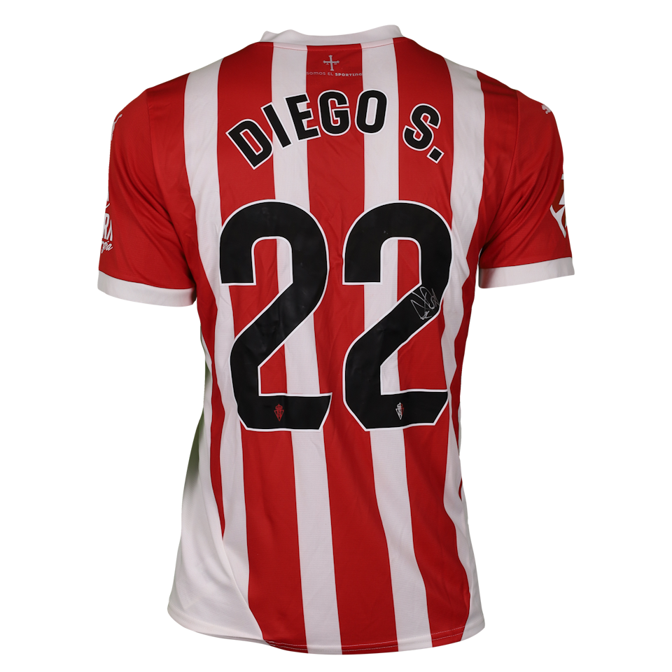 Diego Sánchez Pérez Sporting Gijón shirt